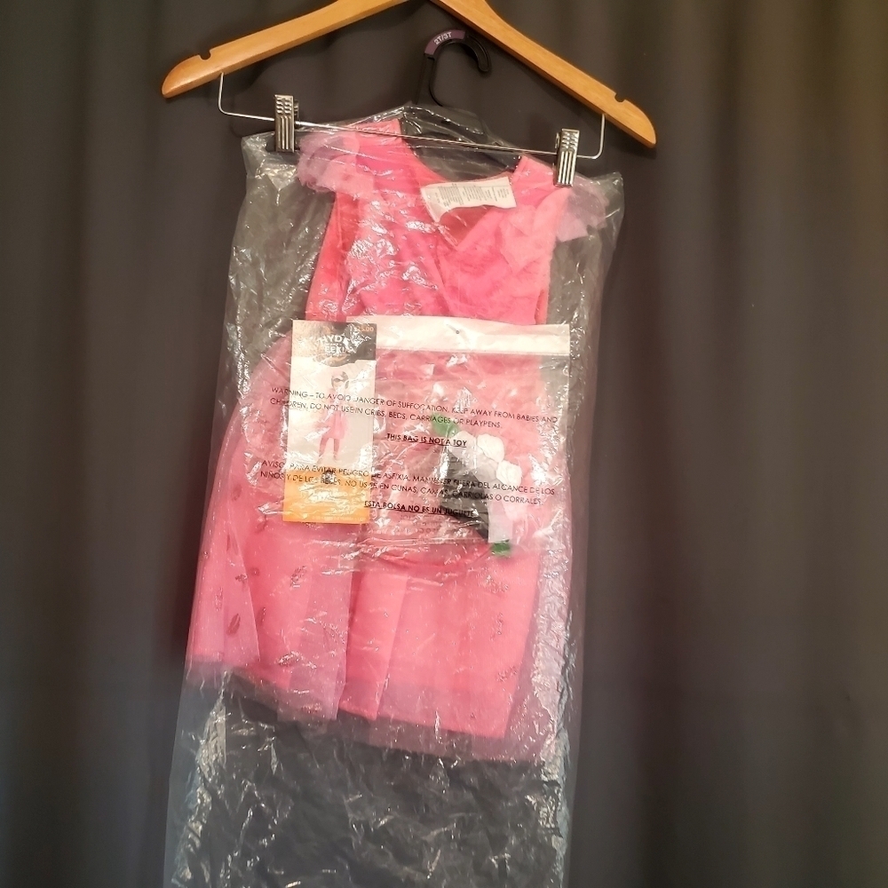 Flamingo Dress Costume With Head Piece Size 2-3T NWT - Picture 2 of 4